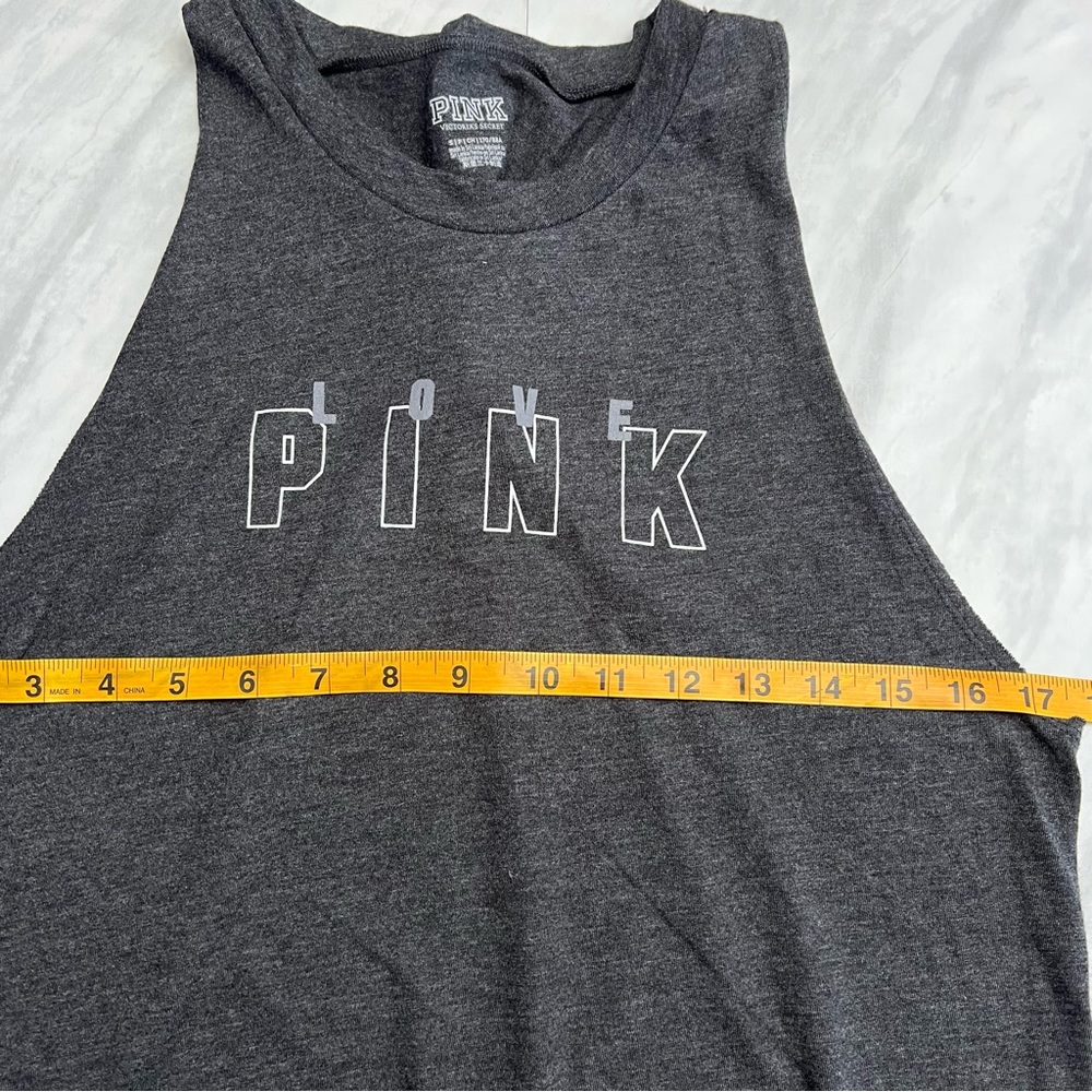 VS Pink Muscle Tank Small - Picture 3 of 5